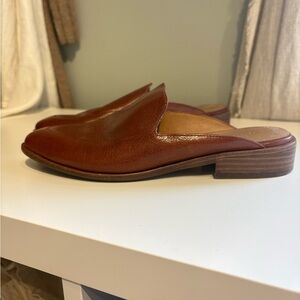 Madewell Frances Slide-on Mule in Cognac Brown